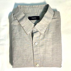 Theory Button Down Shirt Size M